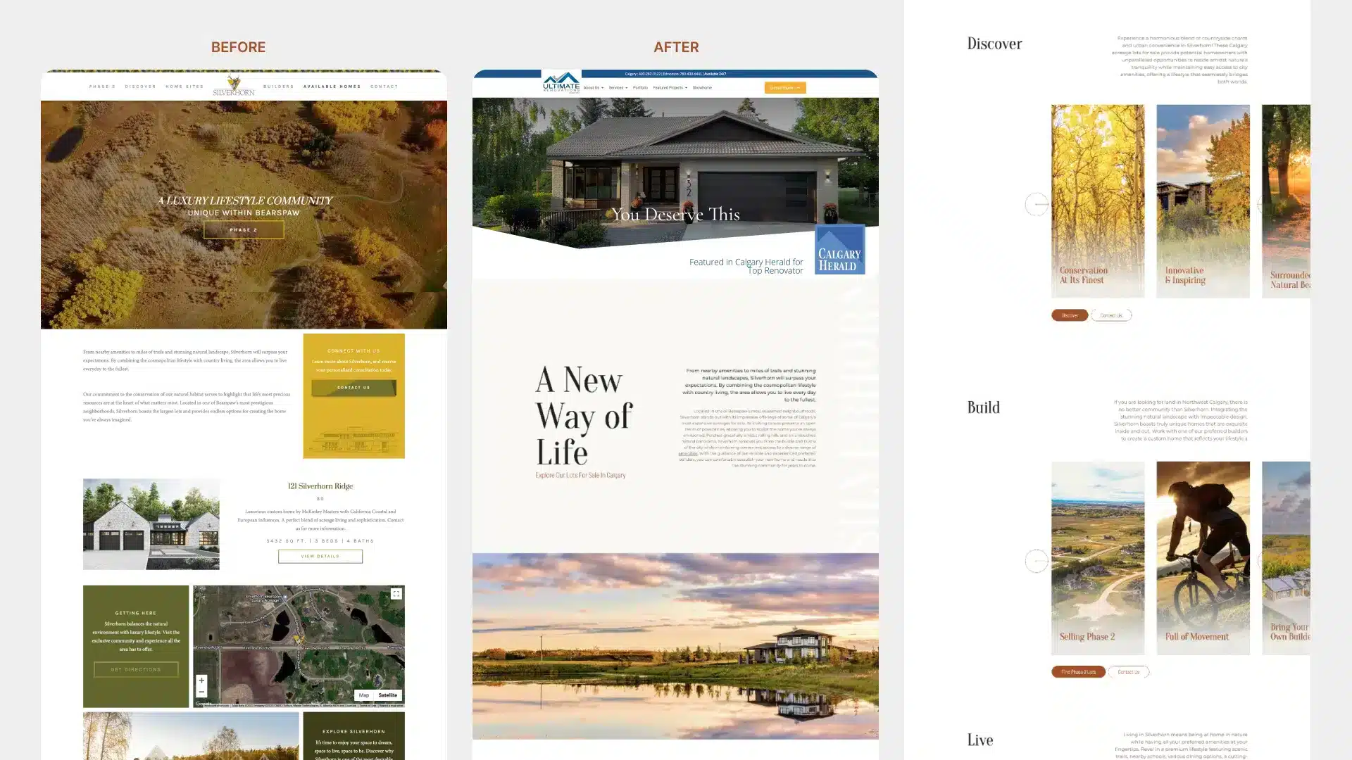A GrowME website rebuild, before and after